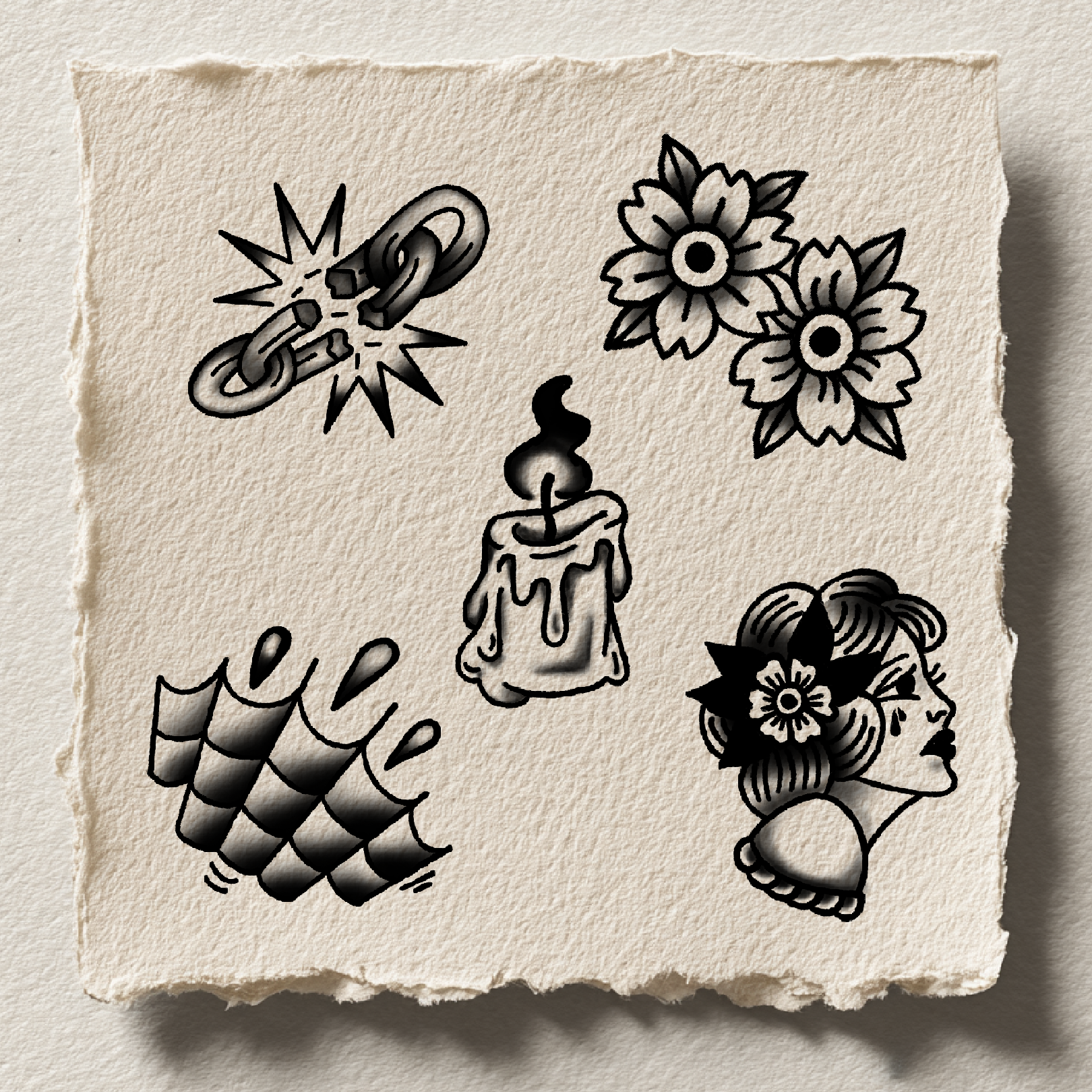 Traditional flash sheet designs